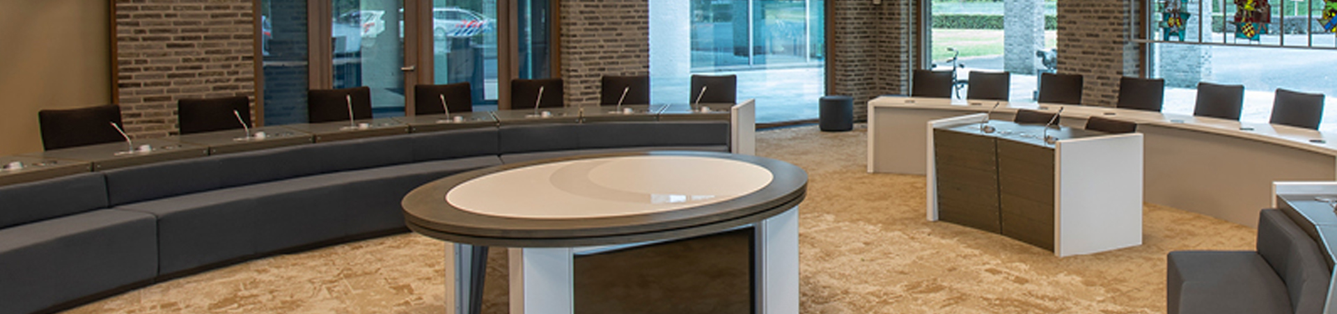 Raadszaal gemeente Stein